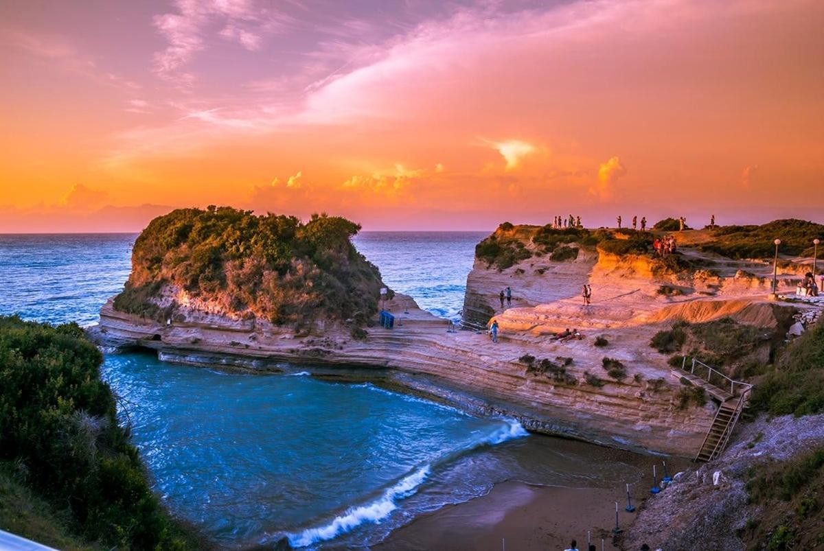 Gian Petro Apartments Sidari  Bagian luar foto